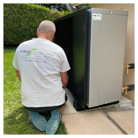 Finas - Fitec - Mise en service d'une pompe à chaleur